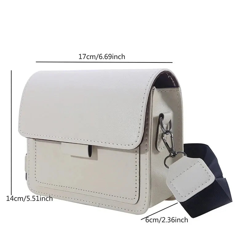 Classic Leather Crossbody Bag