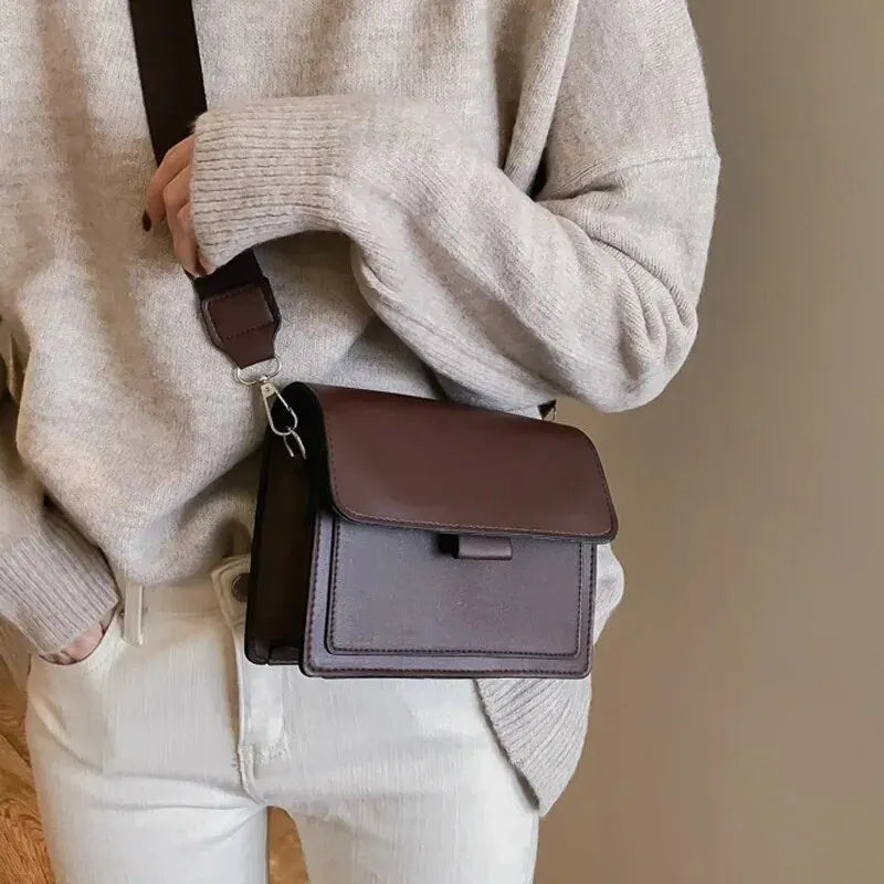 Classic Leather Crossbody Bag
