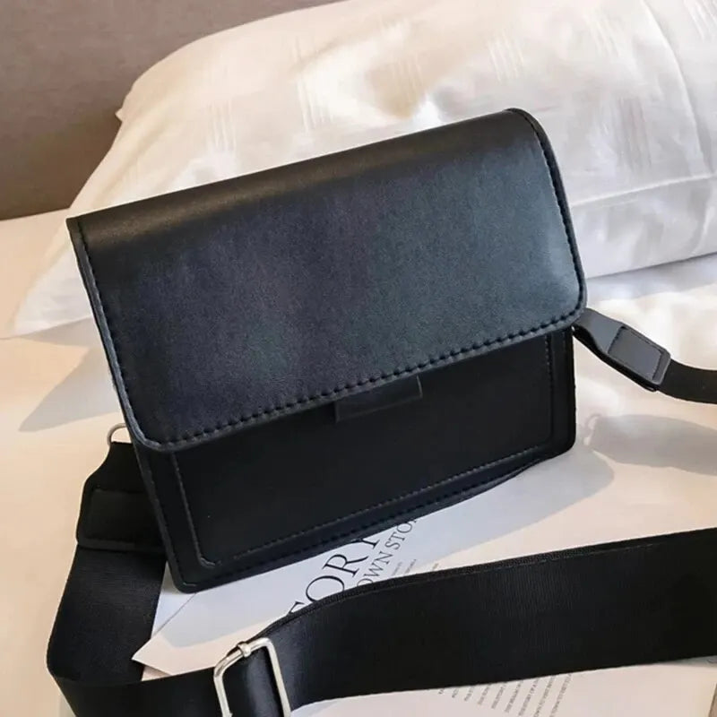 Classic Leather Crossbody Bag