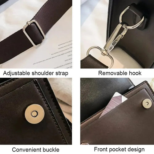 Classic Leather Crossbody Bag
